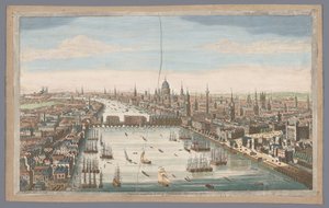 View of the City of London