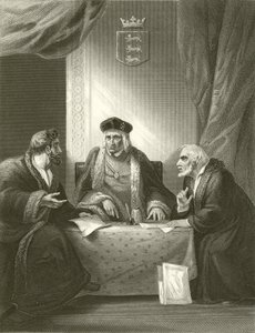 Henry VII with Empson and Dudley by Robert Smirke