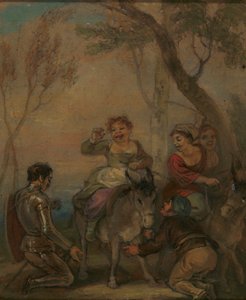 Illustration for Don Quixote by Robert Smirke