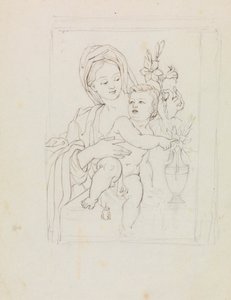 Study of a Woman and Child by Robert Smirke