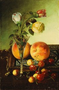 Roses, Peaches and Cherries by Robert Spear Dunning