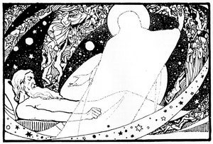 Drawing for the Book of Job by Robert Traill Rose
