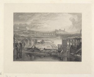 Lancaster from the Aqueduct Bridge by Robert Wallis