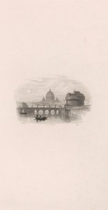 Rome, Castle of St. Angelo (vignette)