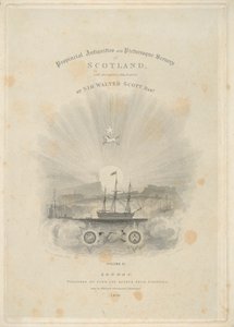 Title Page: Provincial Antiquities and Picturesque Scenery of Scotland, Volume II by Robert Wallis