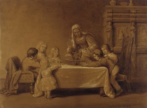 Family Group by Robert Walter Weir