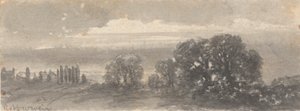 Landscape - Trees by Robert Walter Weir