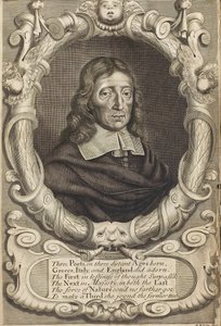 Portrait of John Milton, Frontispiece from Paradise Lost