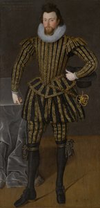 Portrait of a Man, Probably Sir John Scott (1564-1616), circa 1600-1605
