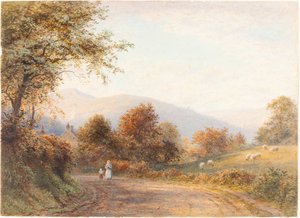 Way into Abergavenny from Llanfoist