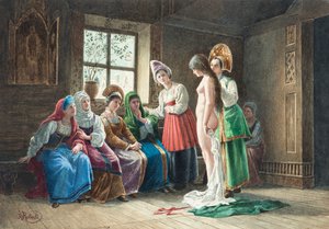 Choosing a Bride, Early 19th century by Roberto Roberti