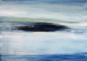 Abstract Blue Horizon by RodMacIver