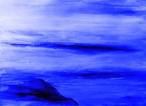 Deep Blue Abstraction by RodMacIver