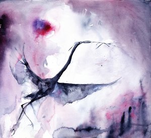 Dreamy Bird Flight by RodMacIver