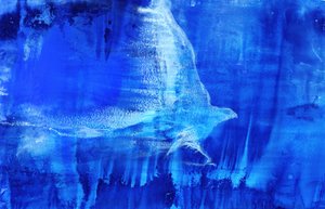 Ethereal Blue Bird by RodMacIver