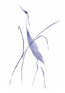Graceful Blue Heron