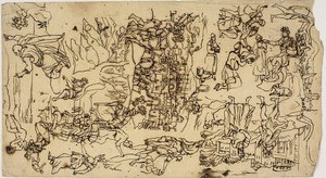 Biblical Scenes by Rodolphe Bresdin
