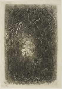 Clearing in the Forest by Rodolphe Bresdin