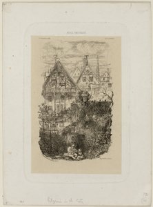 The Neighborhood, from Revue Fantaisiste by Rodolphe Bresdin