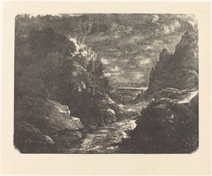 The Stream in the Gorge