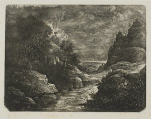 The Stream in the Gorge