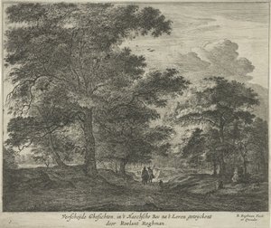 Forest Path in The Hague Forest by Roelant Roghman