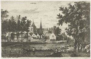 View of Wateringen by Roelant Roghman