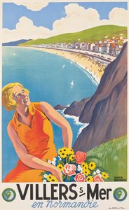 Advertising poster for Villers-sur-Mer, c. 1930