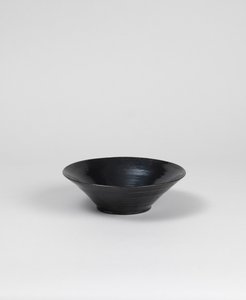Black-glazed bowl