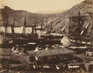 Cossack Bay, Balaklava by Roger Fenton