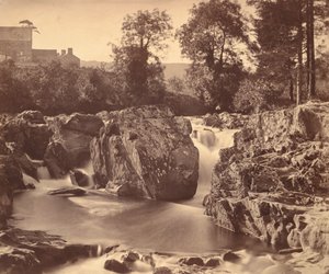 Falls of the Llugwy, at Pont-y-Pair