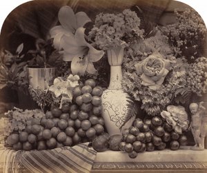 Fruit and Flowers by Roger Fenton