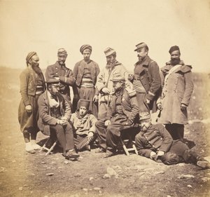 General Cisse & Officers & Soldiers of General Bosquet