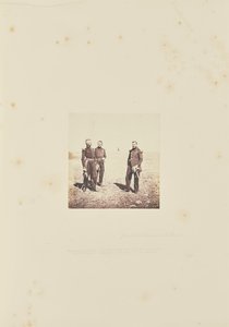 General Labousiniere and General Bevret by Roger Fenton
