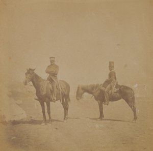 General Sir John Pennefather and an Orderly by Roger Fenton