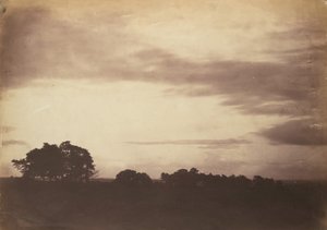 Landscape with Clouds, probably 1856 by Roger Fenton