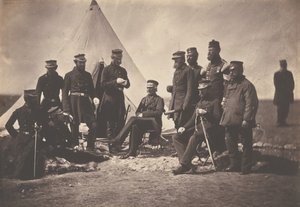 Lieutenant General Sir J. L. Pennefather and Staff