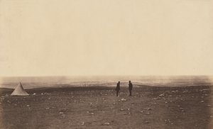 Officers in the Look Out at Cathcarts Hill