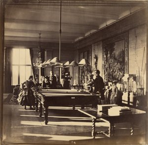 [The Billiard Room, Mentmore House] by Roger Fenton