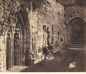 The Cloisters, Tintern Abbey by Roger Fenton