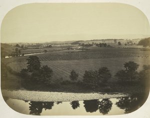 Valley of the Ribble and Pendle Hill, 1859 by Roger Fenton