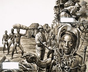 The Witch Doctor Pointed into the Distance, Revealing in Which Direction Lay the Lost City of Solomon
