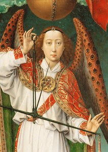 Altar of The Last Judgement: The Archangel Michael Weighing Souls (detail)