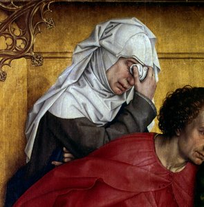 Deposition or descent of the cross (detail)