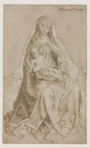 Madonna with Christ-Child Blessing by Rogier van der Weyden