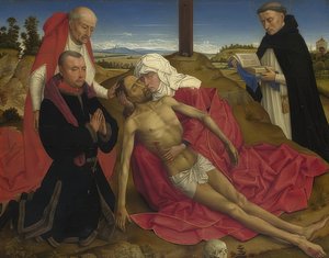 Pietà. Probably around 1465