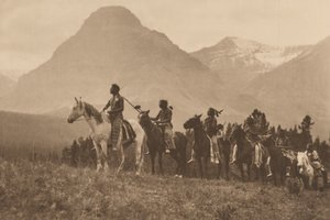 The Pass Finders, Piegan, Montana, 1913 by Roland W. Reed