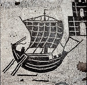 A Ship in the Port of Ostia