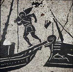 A Ship of Cagliari Returning to the Port of Ostia