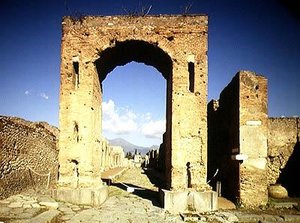 Arch of Caligula by Roman